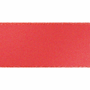 Ribbon Double Faced Satin 10mm Col 22 Coral