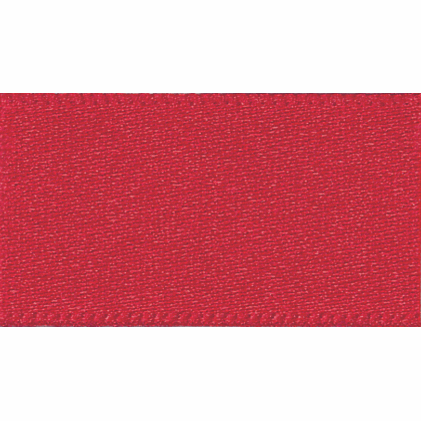 Ribbon Double Faced Satin 10mm Col 250 Red