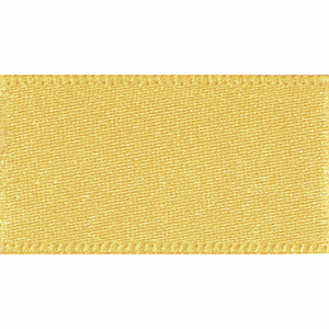 Ribbon Double Faced Satin 25mm Col 37 Gold