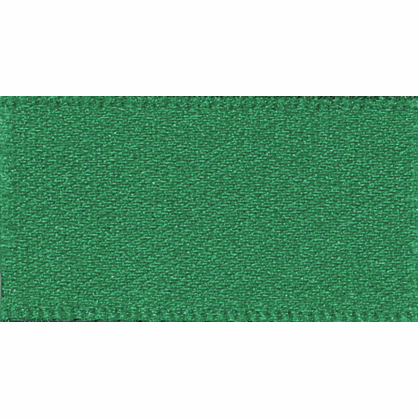 Ribbon Double Faced Satin 15mm Col 455 Hunter Green