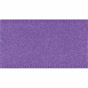 Ribbon Double Faced Satin 15mm Col 19 Purple