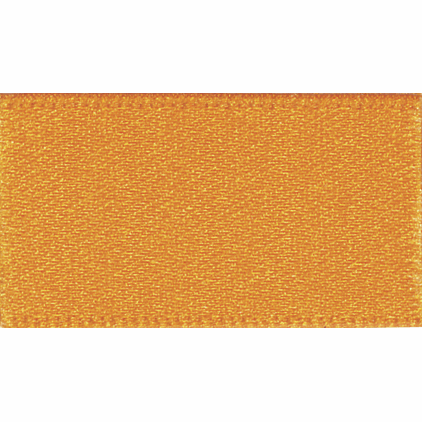 Ribbon Double Faced Satin 15mm Col 672 Marigold