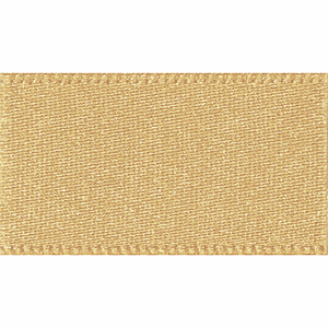 Ribbon Double Faced Satin 15mm Col 678 Honey Gold (B)
