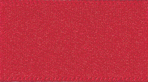 Ribbon Double Faced Satin 15mm Col 250 Red