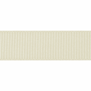Ribbon Grosgrain 10mm Plain Col 009 Ivory