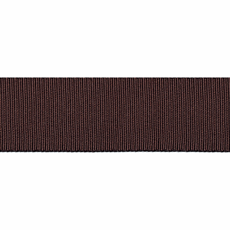 Ribbon Grosgrain 10mm Plain Col 9669 Chocolate