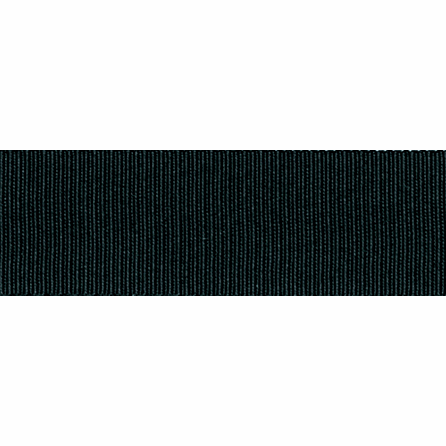 Ribbon Grosgrain 25mm Plain Col 9725 Black