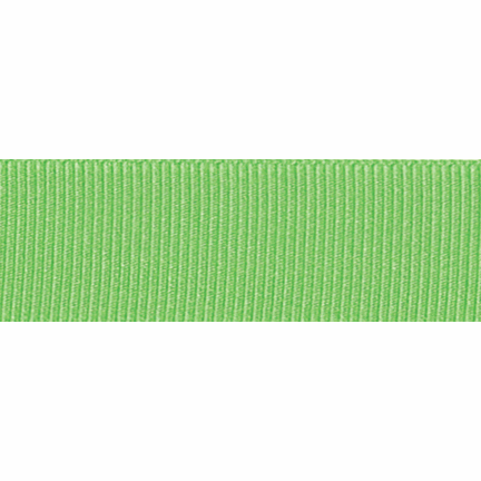 Ribbon Grosgrain 10mm Plain Col 9813 Spring Green