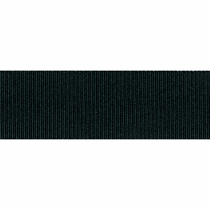 Ribbon Grosgrain 40mm Plain Col 9725 Black