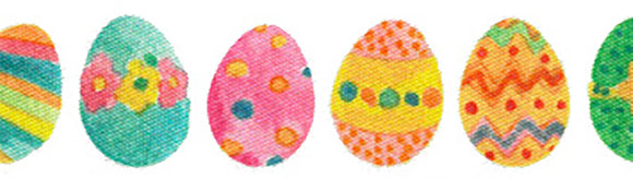 Ribbon 25mm Easter Eggs
