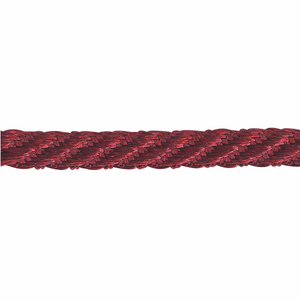 Cord Barley Twist 5mm Col 405 Burgundy