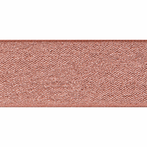 Ribbon Lame 3mm in Rose Gold
