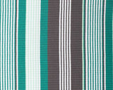 Jersey Bar Code Stripe Green (Cotton)