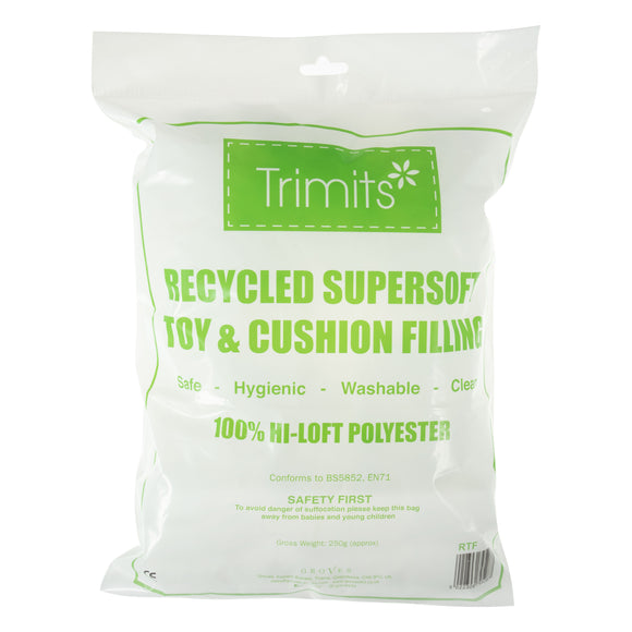Toy Filling 250g by Trimits (Recycled Polyester)
