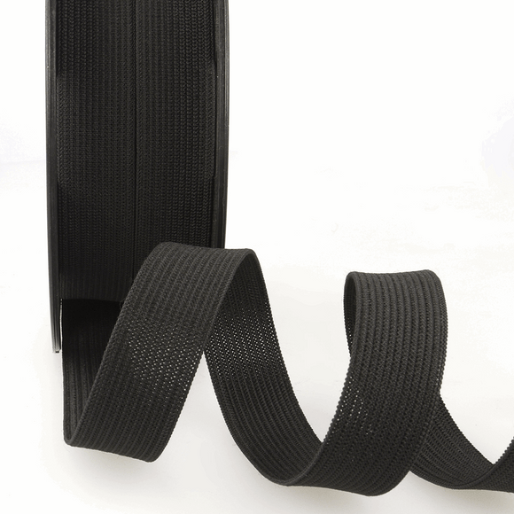 Elastic Ribbon 10mm in Black