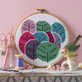 Cross Stitch Kit - Spring Trees (by Hawthorn Handmade)