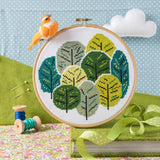Cross Stitch Kit - Summer Trees (by Hawthorn Handmade)