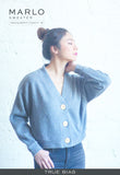 True Bias Marlo Sweatshirt Cardigan Pattern