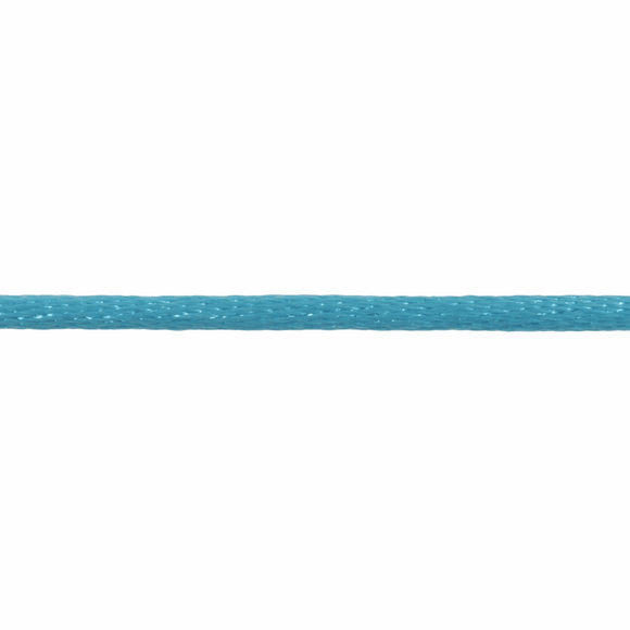 Cord Satin 2mm in Turquoise