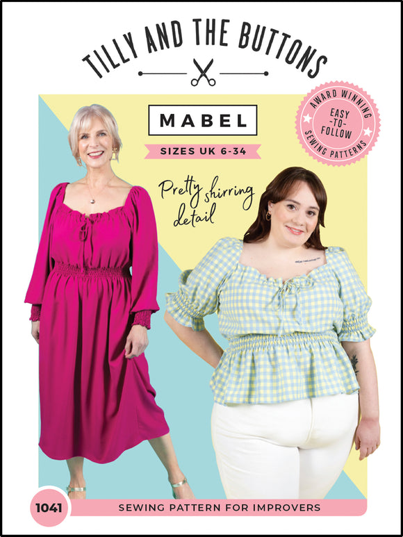 Tilly & The Buttons Mabel Dress & Blouse Pattern