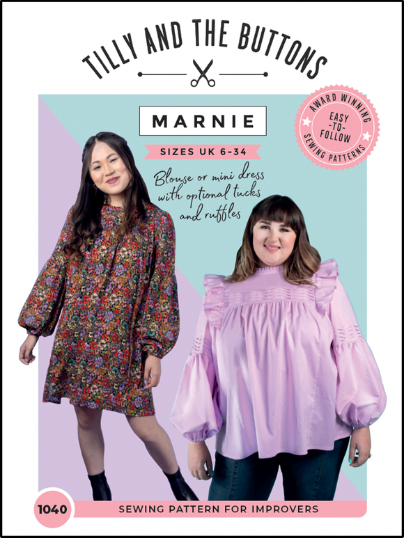 Tilly & The Buttons Marnie Blouse & Mini Dress Pattern
