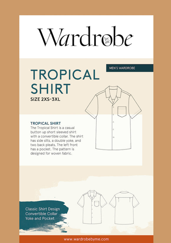 Wardrobe by Me, Tropical Shirt Pattern