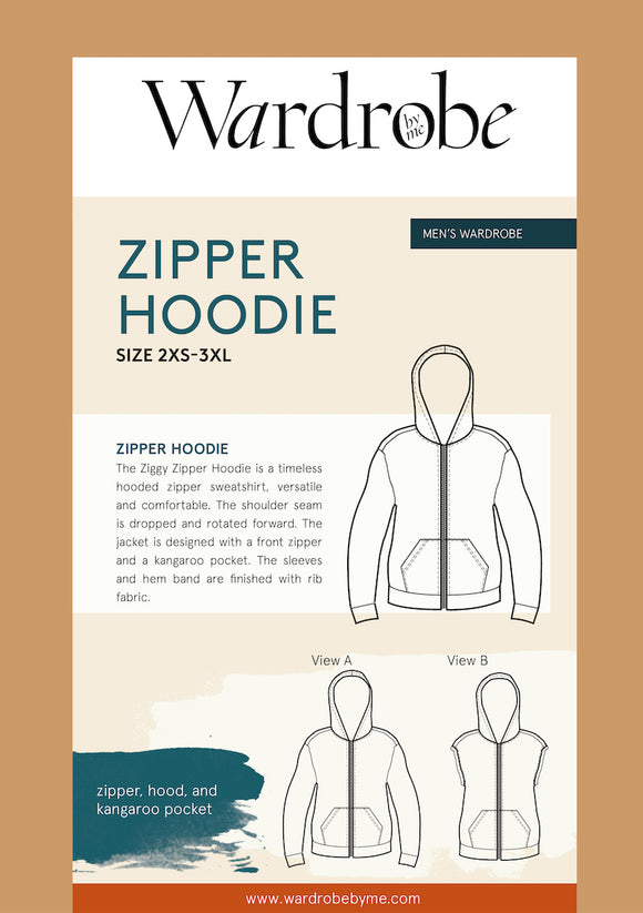 Wardrobe by Me, Ziggy Hoodie Sweater Pattern