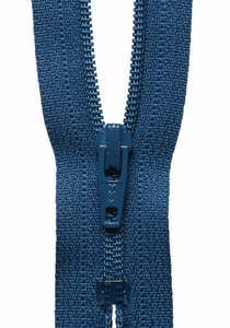 Zip 18cm/7" (Standard Dress & Skirt) Col 040 Denim Blue