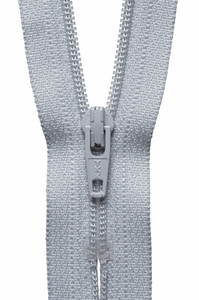 Zip 18cm/7" (Standard Dress & Skirt) Col 336 Silver