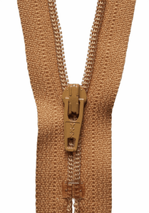 Zip 56cm/22" (Standard Dress & Skirt) Col 508 Old Gold