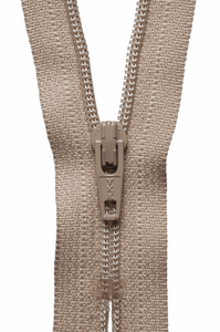 Zip 56cm/22" (Standard Dress & Skirt) Col 573 Fawn