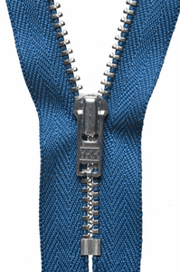 Metal Trouser Zip 20cm/8" Col 039 Royal Blue