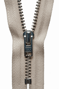 Metal Trouser Zip 20cm/8" Col 572 Beige