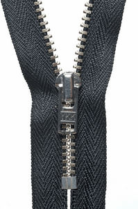 Metal Trouser Zip 20cm/8" Col 580 Black