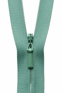 Zip 23cm/9" (Concealed/Invisible) Col 004 Dark Mint