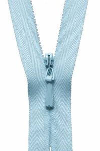 Zip 23cm/9" (Concealed/Invisible) Col 542 Baby Blue