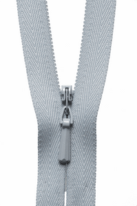 Zip 41cm/16" (Concealed/Invisible) Col 336 Silver