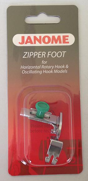 Sewing Machine Foot - Adjustable Zipper Piping - Janome