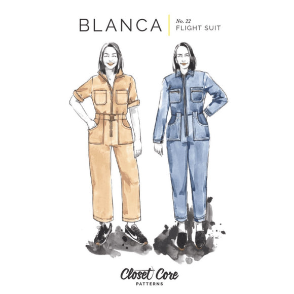 Closet Core Blanca Flightsuit Pattern