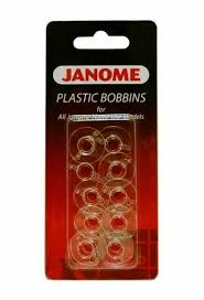 Bobbins for Janome (pack of 10)