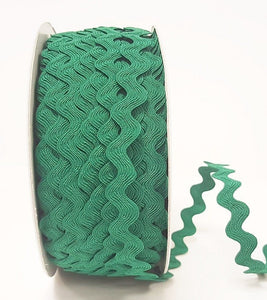 Ric Rac 13mm in Emerald