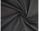 Cotton Poplin Plain in Black