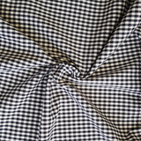 Gingham 1/4" 100% Cotton in Navy (140cm wide)