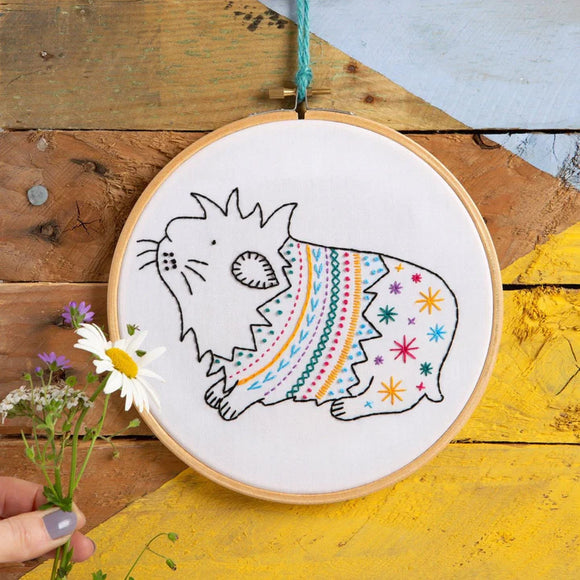Embroidery Kit - Guinea Pig (by Hawthorn Handmade)