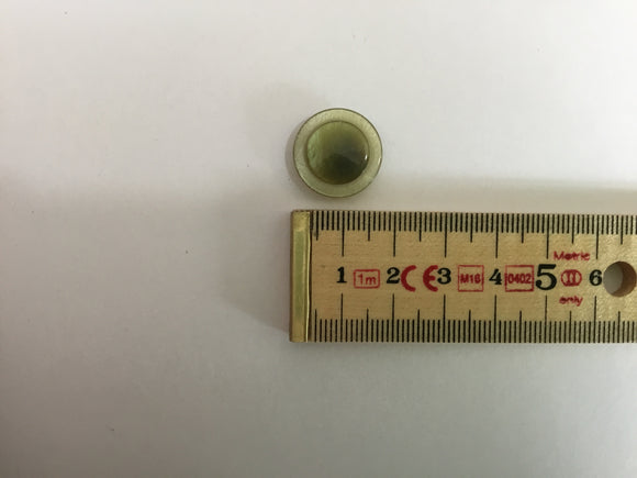 Button 18mm Round Sage Green
