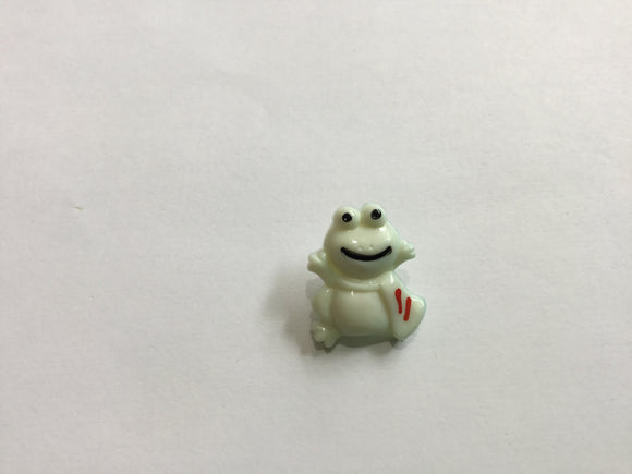 Button 22mm x 25mm Novelty Frog
