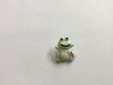 Button 22mm x 25mm Novelty Green Frog