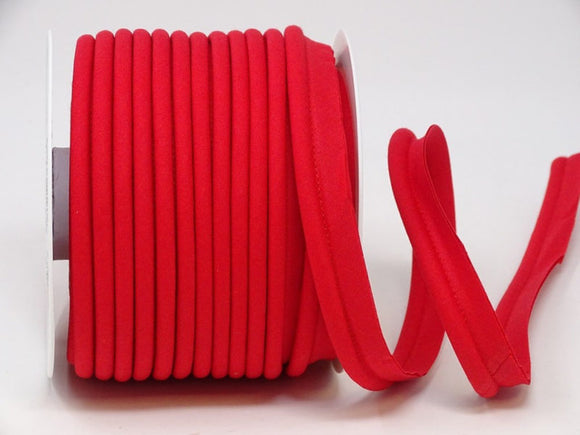 Piping 18mm Polycotton in Red
