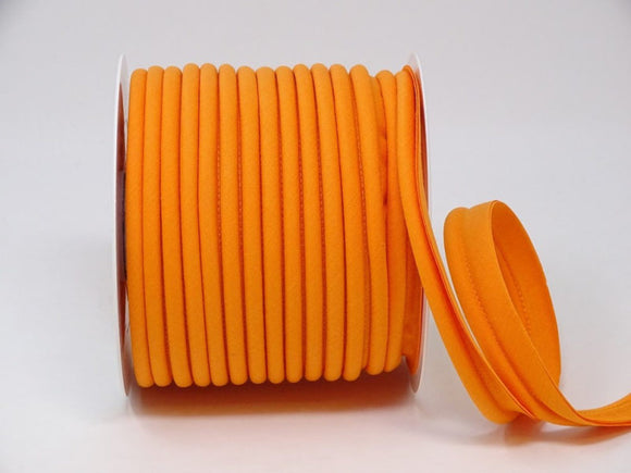Piping 18mm Polycotton in Orange