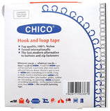 Hook & Loop Tape - Sew On 20mm Black by Chico